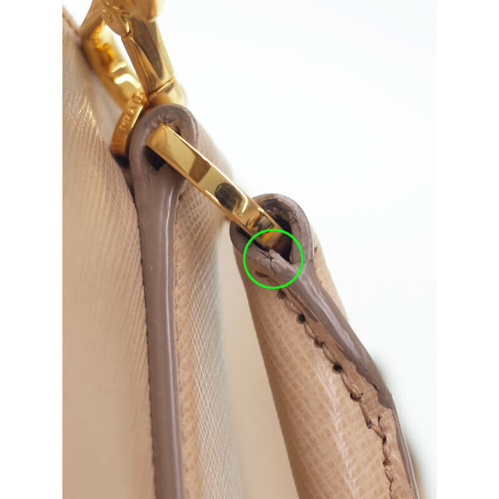 PRADA Saffiano Leather Handbag Bag - Picture 5 of 9